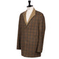 Justo Gimeno exclusive x MJ: Reversible coat "Teba Car-Coat" made of Irish wool and cotton