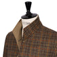 Justo Gimeno exclusive x MJ: Reversible coat "Teba Car-Coat" made of Irish wool and cotton