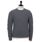 Iconic Aran" sweater made from lambswool and cashmere - Original Knit