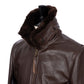 Chapal Paris x MJ: "Bomber G1" aviator jacket made from lamb leather - handmade