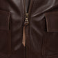 Chapal Paris x MJ: "Bomber G1" aviator jacket made from lamb leather - handmade