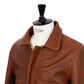 Chapal Paris x MJ: "Bomber USAAF" aviator jacket in lambskin - handmade