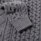 Iconic Aran" sweater made from lambswool and cashmere - Original Knit