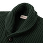 Iconic Shawl" cardigan made from lambswool and cashmere - Original Knit