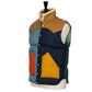 Rocky Mountain Featherbed x MJ: Down Vest "Christy Multi-Patch Vest" with Lambskin Collar