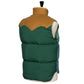 Rocky Mountain Featherbed x MJ: Down Vest "Christy Multi-Patch Vest" with Lambskin Collar
