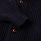 MJ Exclusive: "Iconic-Shawl" scarf cardigan made from the finest Scottish lambswool - 6 ply