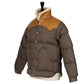 Rocky Mountain Featherbed x MJ: "Christy Jacket" down jacket with lambskin collar