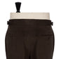 Exclusively for Michael Jondral: Brown Trousers made from English Brushed Cotton Drill - Rota Sartorial