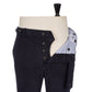 Exclusively for Michael Jondral: Dark Blue Trousers made from English Brushed Cotton Drill - Rota Sartorial