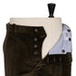 Exclusively for Michael Jondral: Dark Green Trousers in Brisbane Moss 8 Whale Cotton Corduroy - Rota Sartorial