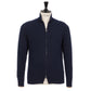 Zip Cardigan "Favonio Open" made from pure Cashmere