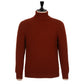 Exclusively for Michael Jondral: Wine Red Turtleneck Sweater made from Scottish 4-Ply Cashmere on