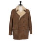 Leather Jacket "Benjamin Peacoat" made from Lambskin with Curley Lambskin Lining - Valstar Original