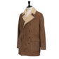 Leather Jacket "Benjamin Peacoat" made from Lambskin with Curley Lambskin Lining - Valstar Original