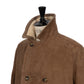 Leather Jacket "Benjamin Peacoat" made from Lambskin with Curley Lambskin Lining - Valstar Original