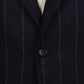Striped Suit "Bella Figura" made from Wool Flannel - handmade