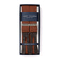 Rusty Brown Button Suspenders "Dugdale Flannel"