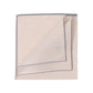 Pocket Square "Vintage Jacquard 1960" made of pure Cotton - hand-rolled