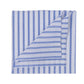 Handkerchief "Vintage Stripe" made of pure Cotton - hand-rolled