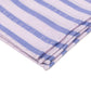 Handkerchief "Vintage Stripe" made of pure Cotton - hand-rolled