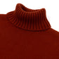 Exclusively for Michael Jondral: Wine Red Turtleneck Sweater made from Scottish 4-Ply Cashmere on