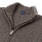 Zip-Cardigan "Favonius Open" made from Baby Alpaca Wool