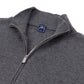 Zip Cardigan "Favonio Open" made from pure Cashmere