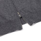 Zip Cardigan "Favonio Open" made from pure Cashmere