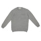 MJ Exclusive: Sweater "Rolled Pocket Crew" made from pure Super Geelong Lambswool - 2 Ply