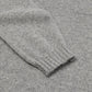 MJ Exclusive: Sweater "Rolled Pocket Crew" made from pure Super Geelong Lambswool - 2 Ply