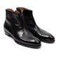 Limited Edition: Boot "Parisienne Zip" made of Black Calfskin - purerly handmade