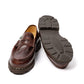 Dark Brown Loafer "Reims" made of Waxed Calfskin - A French Legend
