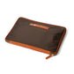 Case "MacBook-Case" made from Felisi Nylon and Saddle Leather - handmade