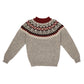 Glenugie exclusive x MJ: Sweater "Klosters Vintage-Ski" made from pure Wool - Pure Soft Shetland