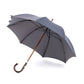 Francesco Maglia x MJ: Stick Umbrella "Lord" with Solid Wood Frame and Handle made of Chestnut Wood - purely handmade