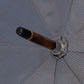 Francesco Maglia x MJ: Stick Umbrella "Lord" with Solid Wood Frame and Handle made of Chestnut Wood - purely handmade