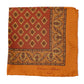 Pocket Square "Medaglioni Stampati" made of pure Silk - hand-rolled