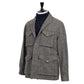 Shirt Jacket "Pocket Teba" made from Irish Donegal Tweed