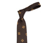 CA Archivio Storico: Tie "Medaglioni Jacquard" made of pure Silk - hand-rolled