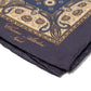 Handkerchief "Medaglioni e Turco" made of pure Silk - Hand-rolled