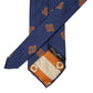 CA Archivio Storico: Tie "Medaglioni Jacquard" made of pure Silk - hand-rolled