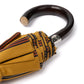 Francesco Maglia x MJ: Pocket Umbrella "Folding" with Chestnut Wood Handle - purely handmade
