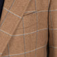 Limited Edition: Exclusively for Michael Jondral: Jacket "Window Pane" made from pure Wool by Fox Brothers - purely handmade