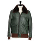 Chapal Paris x MJ: Aviator Jacket "Bomber USAAF" made of Lambskin - handmade