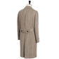 Coat "L'Aristocratico" with Herringbone Pattern made from a Wool Blend - handmade