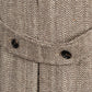 Coat "L'Aristocratico" with Herringbone Pattern made from a Wool Blend - handmade