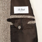 Coat "L'Aristocratico" with Herringbone Pattern made from a Wool Blend - handmade