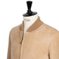 Leather Jacket "Bomber Lusso" made from Grown Lambskin - handmade