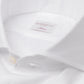 White Shirt "Royal Twill" with Shark Collar and Sports Cuff - handmade
